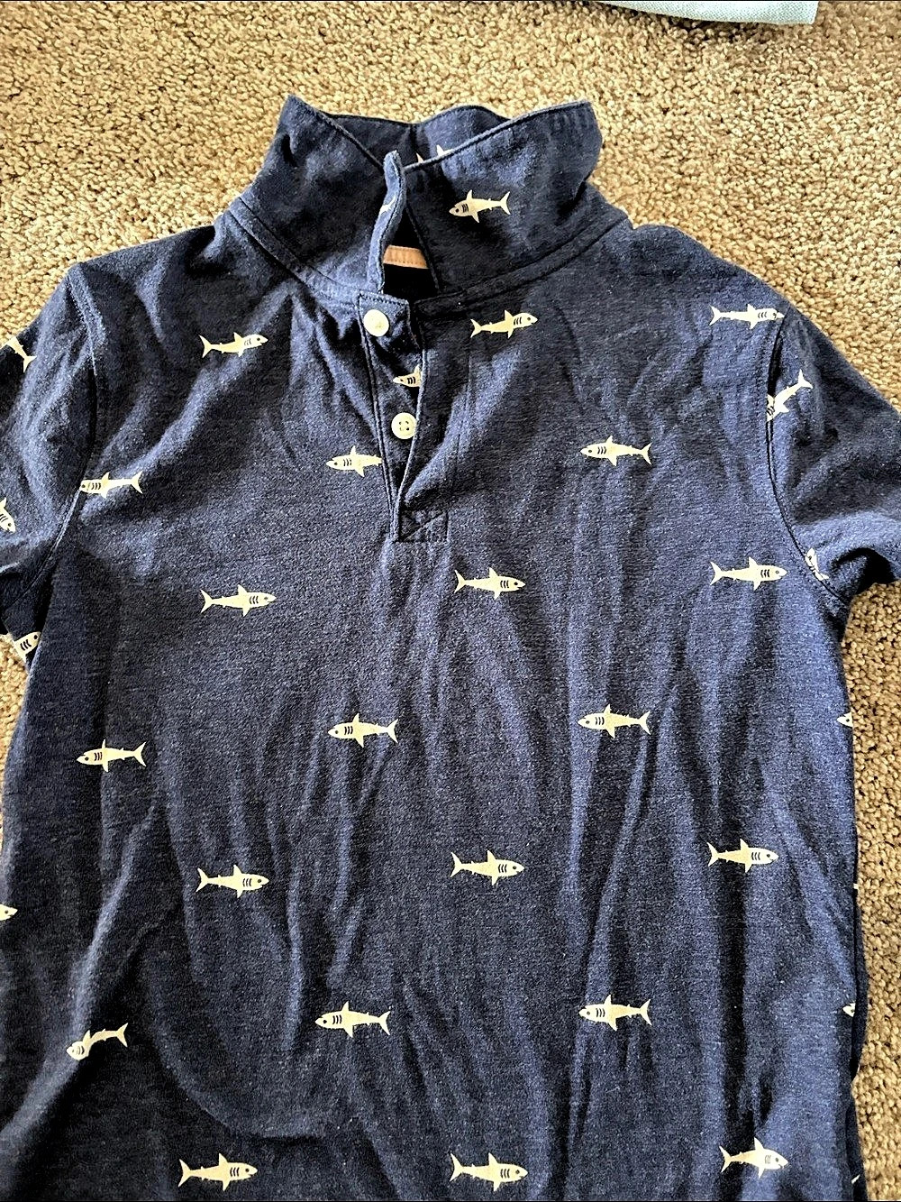 Old Navy/Cat & Jack Kids Polo Shirt Bundle Blues & Green